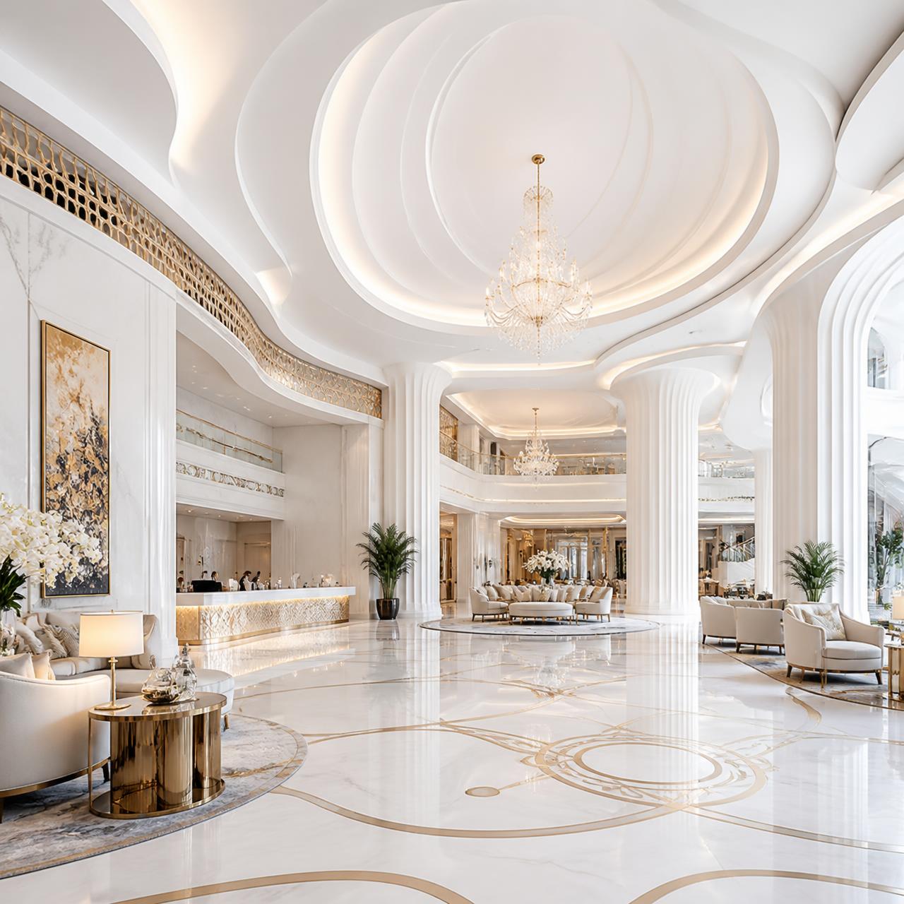 Hotel Lobby Stretch Ceiling