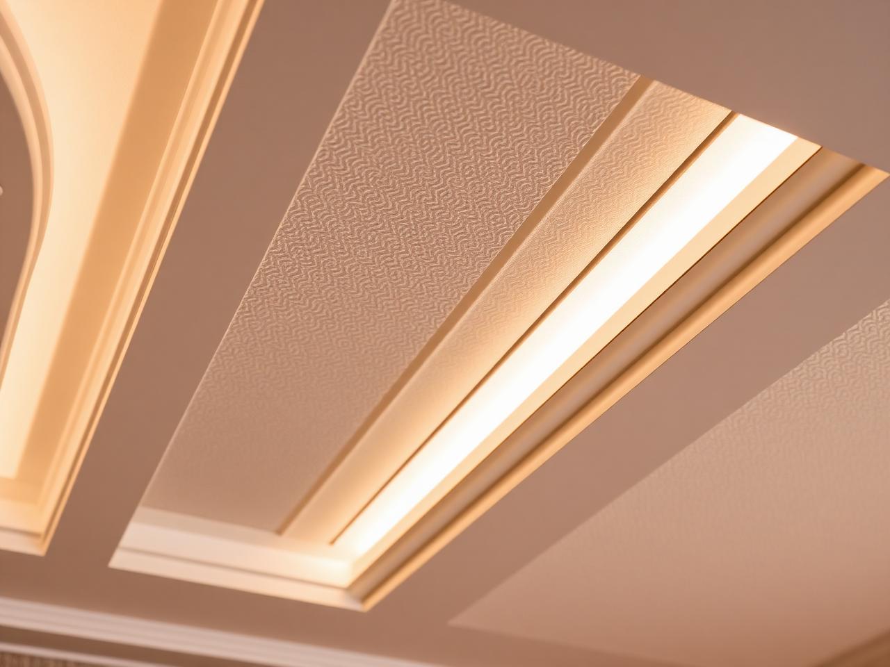 Premium gypsum ceiling cove detail